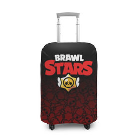 Чехол для чемодана 3D с принтом BRAWL STARS в городе Новоалтайск, 86% полиэфир, 14% спандекс | двустороннее нанесение принта, прорези для ручек и колес | android | brawl stars | games | mobile game | stars | игры | мобильные игры