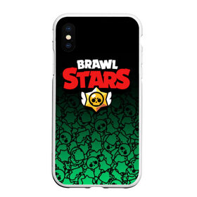 Чехол для iPhone XS Max матовый с принтом BRAWL STARS в городе Новоалтайск, Силикон | Область печати: задняя сторона чехла, без боковых панелей | 8 bit | 8 бит | bibi | brawl stars | crow | el brown | leon | leon shark | max | mr.p | sally leon | shark | stars | virus | werewolf | акула | биби | вирус | ворон | леон | оборотень | пингвин