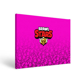 Холст прямоугольный с принтом BRAWL STARS в городе Новоалтайск, 100% ПВХ |  | android | brawl stars | games | mobile game | stars | игры | мобильные игры