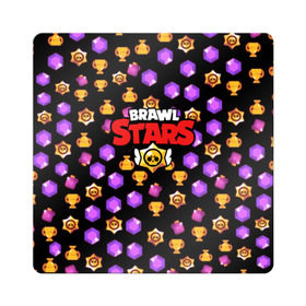 Магнит виниловый Квадрат с принтом BRAWL STARS в городе Новоалтайск, полимерный материал с магнитным слоем | размер 9*9 см, закругленные углы | Тематика изображения на принте: android | brawl stars | games | mobile game | stars | игры | мобильные игры