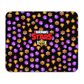Коврик для мышки прямоугольный с принтом BRAWL STARS в городе Новоалтайск, натуральный каучук | размер 230 х 185 мм; запечатка лицевой стороны | android | brawl stars | games | mobile game | stars | игры | мобильные игры