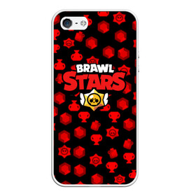Чехол для iPhone 5/5S матовый с принтом BRAWL STARS в городе Новоалтайск, Силикон | Область печати: задняя сторона чехла, без боковых панелей | android | brawl stars | games | mobile game | stars | игры | мобильные игры