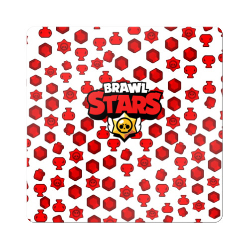 Магнит виниловый Квадрат с принтом BRAWL STARS в городе Новоалтайск, полимерный материал с магнитным слоем | размер 9*9 см, закругленные углы | Тематика изображения на принте: android | brawl stars | games | mobile game | stars | игры | мобильные игры