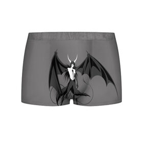 Мужские трусы 3D с принтом Ulquiorra Cifer в городе Новоалтайск, 50% хлопок, 50% полиэстер | классическая посадка, на поясе мягкая тканевая резинка | 4 | arrancar | bleach | cifer | espada | four | hollow | schiffer | ulquiorra | арранкар | блич | пустой | улькиорра | четвертый | шифер | эспада