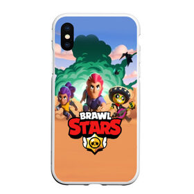 Чехол для iPhone XS Max матовый с принтом BRAWL STARS в городе Новоалтайск, Силикон | Область печати: задняя сторона чехла, без боковых панелей | 8 bit | 8 бит | bibi | brawl stars | crow | el brown | leon | leon shark | max | mr.p | sally leon | shark | stars | virus | werewolf | акула | биби | вирус | ворон | леон | оборотень | пингвин