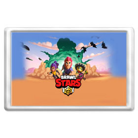 Магнит 45*70 с принтом BRAWL STARS в городе Новоалтайск, Пластик | Размер: 78*52 мм; Размер печати: 70*45 | Тематика изображения на принте: 8 bit | 8 бит | bibi | brawl stars | crow | el brown | leon | leon shark | max | mr.p | sally leon | shark | stars | virus | werewolf | акула | биби | вирус | ворон | леон | оборотень | пингвин
