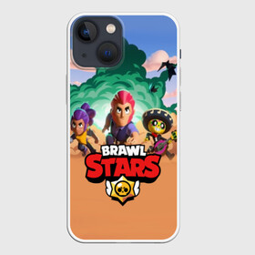 Чехол для iPhone 13 mini с принтом BRAWL STARS в городе Новоалтайск,  |  | 8 bit | 8 бит | bibi | brawl stars | crow | el brown | leon | leon shark | max | mr.p | sally leon | shark | stars | virus | werewolf | акула | биби | вирус | ворон | леон | оборотень | пингвин