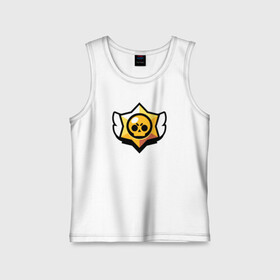 Детская майка хлопок с принтом BRAWL STARS в городе Новоалтайск,  |  | android | brawl stars | games | mobile game | stars | игры | мобильные игры