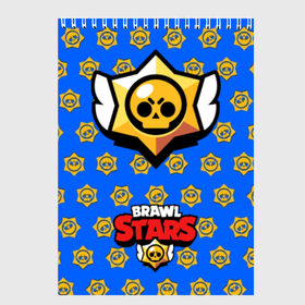 Скетчбук с принтом BRAWL STARS в городе Новоалтайск, 100% бумага
 | 48 листов, плотность листов — 100 г/м2, плотность картонной обложки — 250 г/м2. Листы скреплены сверху удобной пружинной спиралью | android | brawl stars | games | mobile game | stars | игры | мобильные игры