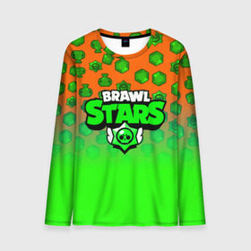 Мужской лонгслив 3D с принтом BRAWL STARS в городе Новоалтайск, 100% полиэстер | длинные рукава, круглый вырез горловины, полуприлегающий силуэт | android | brawl stars | games | mobile game | stars | игры | мобильные игры