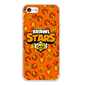Чехол для iPhone 5/5S матовый с принтом BRAWL STARS в городе Новоалтайск, Силикон | Область печати: задняя сторона чехла, без боковых панелей | android | brawl stars | games | mobile game | stars | игры | мобильные игры