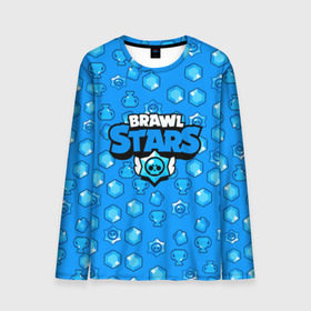 Мужской лонгслив 3D с принтом BRAWL STARS в городе Новоалтайск, 100% полиэстер | длинные рукава, круглый вырез горловины, полуприлегающий силуэт | android | brawl stars | games | mobile game | stars | игры | мобильные игры
