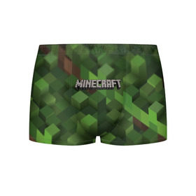 Мужские трусы 3D с принтом MINECRAFT в городе Новоалтайск, 50% хлопок, 50% полиэстер | классическая посадка, на поясе мягкая тканевая резинка | blade | blocks | creeper | cubes | game | ken | mine craft | minecraft | mobs | sword | игры | крипер | майн крафт | майнкрафт | моб