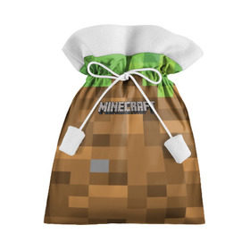 Подарочный 3D мешок с принтом MINECRAFT в городе Новоалтайск, 100% полиэстер | Размер: 29*39 см | Тематика изображения на принте: blade | blocks | creeper | cubes | game | ken | mine craft | minecraft | mobs | sword | игры | крипер | майн крафт | майнкрафт | моб