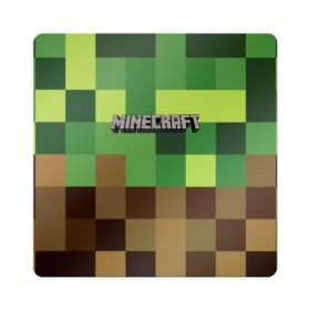 Магнит виниловый Квадрат с принтом MINECRAFT в городе Новоалтайск, полимерный материал с магнитным слоем | размер 9*9 см, закругленные углы | Тематика изображения на принте: blade | blocks | creeper | cubes | game | ken | mine craft | minecraft | mobs | sword | игры | крипер | майн крафт | майнкрафт | моб