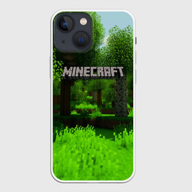 Чехол для iPhone 13 mini с принтом MINECRAFT в городе Новоалтайск,  |  | blade | blocks | creeper | cubes | game | ken | mine craft | minecraft | mobs | sword | игры | крипер | майн крафт | майнкрафт | моб