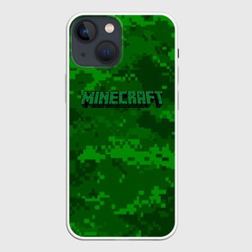 Чехол для iPhone 13 mini с принтом MINECRAFT PIXEL в городе Новоалтайск,  |  | blade | blocks | creeper | cubes | game | ken | mine craft | minecraft | mobs | sword | игры | крипер | майн крафт | майнкрафт | моб