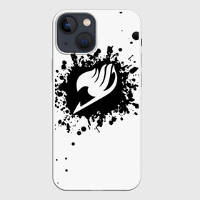 Чехол для iPhone 13 mini с принтом Белая эмблема Хвоста Феи в городе Новоалтайск,  |  | Тематика изображения на принте: fairy tail | акнология | грей | демон | зереф | игнил | люси хартфилия | мавис вермилион | маг | маги | манга | нацу | нацу драгнил | сердце гримуара | тартарос | хвост феи | хэппи | эльза скарлет