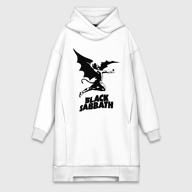 Платье-худи хлопок с принтом Black Sabbath в городе Новоалтайск,  |  | black sabbath | hard rock | heavy metal | блэк сабат | группы | метал | музыка | оззи осборн | рок | хард рок | хэви метал