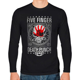 Мужской лонгслив хлопок с принтом Five Finger Death Punch в городе Новоалтайск, 100% хлопок |  | Тематика изображения на принте: 5fdp | ffdp | five finger death punch | metal | альтернатива | группы | метал | музыка | хеви метал