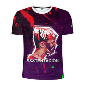 Мужская футболка 3D спортивная XXXtentacion (Брызги Красок).: в городе Новоалтайск, 100% полиэстер с улучшенными характеристиками | приталенный силуэт, круглая горловина, широкие плечи, сужается к линии бедра | bad | dead | death | rap | revenge | rip | usa | xxxtentacion | зарубежный реп | ревендж | реп