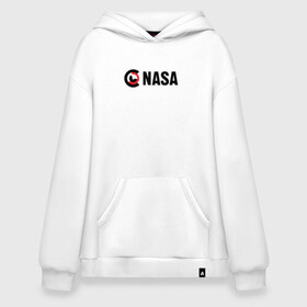 Худи SuperOversize хлопок с принтом Nasa в городе Новоалтайск, 70% хлопок, 30% полиэстер, мягкий начес внутри | карман-кенгуру, эластичная резинка на манжетах и по нижней кромке, двухслойный капюшон
 | nasa | space | галактика | земля | илон | инопланетяне | инопланетянин | картинка | картинки | космонавт | космос | луна | маск | мода | надпись | наса | планета | планеты | система | тренды
