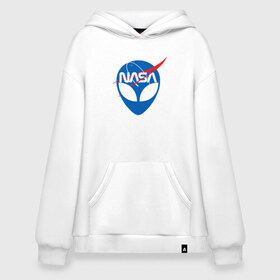 Худи SuperOversize хлопок с принтом Nasa в городе Новоалтайск, 70% хлопок, 30% полиэстер, мягкий начес внутри | карман-кенгуру, эластичная резинка на манжетах и по нижней кромке, двухслойный капюшон
 | nasa | space | галактика | земля | илон | инопланетяне | инопланетянин | картинка | картинки | космонавт | космос | луна | маск | мода | надпись | наса | планета | планеты | система | тренды