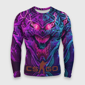 Мужской рашгард 3D с принтом CS GO Hyper Beast в городе Новоалтайск,  |  | 2019 | computer game | counter strike | cs | cs go | csgo | dota | dota2 | game | howl | hyperbeast | warning | автомат | вой | го | игрок | компьютерная игра | контр страйк | контра | кс | оружие | турнир