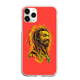 Чехол для iPhone 11 Pro Max матовый с принтом RastaArt в городе Новоалтайск, Силикон |  | art | bob marley | cannabis | rasta | rastaman | reggae | reggy | weed | боб марли | раста | растаман | регги | рэгги