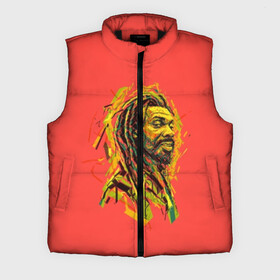 Мужской жилет утепленный 3D с принтом RastaArt в городе Новоалтайск,  |  | art | bob marley | cannabis | rasta | rastaman | reggae | reggy | weed | боб марли | раста | растаман | регги | рэгги