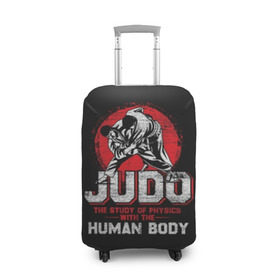 Чехол для чемодана 3D с принтом Judo в городе Новоалтайск, 86% полиэфир, 14% спандекс | двустороннее нанесение принта, прорези для ручек и колес | guruma | judo | kata otoshi | бой | борьба | дзюдзюцу | дзюдо | кимоно | мотивация | мягкий | приемы | путь | сила | скорость | спорт | стиль | татами | япония