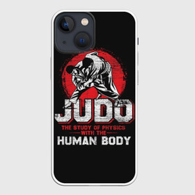 Чехол для iPhone 13 mini с принтом Judo в городе Новоалтайск,  |  | guruma | judo | kata otoshi | бой | борьба | дзюдзюцу | дзюдо | кимоно | мотивация | мягкий | приемы | путь | сила | скорость | спорт | стиль | татами | япония