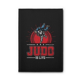 Обложка для автодокументов с принтом Judo is life в городе Новоалтайск, натуральная кожа |  размер 19,9*13 см; внутри 4 больших “конверта” для документов и один маленький отдел — туда идеально встанут права | Тематика изображения на принте: glory | guruma | judo | kata otoshi | m 1 | ufc | бой | борьба | дзюдзюцу | дзюдо | кимоно | мотивация | мягкий | приемы | путь | сила | скорость | спорт | стиль | татами | япония