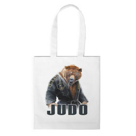 Шоппер 3D с принтом Judo в городе Новоалтайск, 100% полиэстер | Плотность: 200 г/м2; Размер: 34×35 см; Высота лямок: 30 см | glory | guruma | judo | kata otoshi | m 1 | ufc | бой | борьба | дзюдзюцу | дзюдо | кимоно | мотивация | мягкий | приемы | путь | сила | скорость | спорт | стиль | татами | япония
