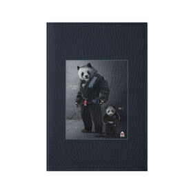 Обложка для паспорта матовая кожа с принтом PANDA в городе Новоалтайск, натуральная матовая кожа | размер 19,3 х 13,7 см; прозрачные пластиковые крепления | Тематика изображения на принте: glory | guruma | judo | kata otoshi | m 1 | ufc | бой | борьба | дзюдзюцу | дзюдо | кимоно | мотивация | мягкий | приемы | путь | сила | скорость | спорт | стиль | татами | япония