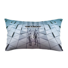 Подушка 3D антистресс с принтом Detroit: Вecome Human в городе Новоалтайск, наволочка — 100% полиэстер, наполнитель — вспененный полистирол | состоит из подушки и наволочки на молнии | Тематика изображения на принте: 3d | cтать человеком | detroit city | detroit: вecome human | игра | интерактивная | квест | кинематограф | приключения | франция