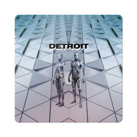 Магнит виниловый Квадрат с принтом Detroit: Вecome Human в городе Новоалтайск, полимерный материал с магнитным слоем | размер 9*9 см, закругленные углы | Тематика изображения на принте: 3d | cтать человеком | detroit city | detroit: вecome human | игра | интерактивная | квест | кинематограф | приключения | франция