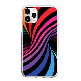 Чехол для iPhone 11 Pro Max матовый с принтом Метаморфозы в городе Новоалтайск, Силикон |  | abstraction | black | blue | color | green | hypnosis | illusion | orange | p | rainbow | red | tunnel | yellow | абстракция | галлюцинации | гипноз | желтый | зеленый | иллюзия | красный | оранжевый | полосы | психоделика | радуга | разноцветны