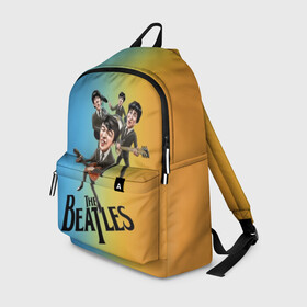 Рюкзак 3D с принтом The Beatles в городе Новоалтайск, 100% полиэстер | лямки с регулируемой длиной, сверху петелька, чтобы рюкзак можно было повесить на вешалку. Основное отделение закрывается на молнию, как и внешний карман. Внутри два дополнительных кармана, один из которых закрывается на молнию. По бокам два дополнительных кармашка | george harrison | john lennon | paul mccartney | psychedelic rock | ringo starr | the beatles | англия | ансамбль | джон леннон | джордж харрисон | пол маккартни | психоделический рок | ринго старр