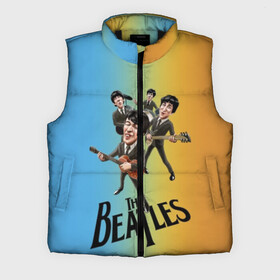 Мужской жилет утепленный 3D с принтом The Beatles в городе Новоалтайск,  |  | Тематика изображения на принте: george harrison | john lennon | paul mccartney | psychedelic rock | ringo starr | the beatles | англия | ансамбль | джон леннон | джордж харрисон | пол маккартни | психоделический рок | ринго старр