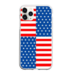 Чехол для iPhone 11 Pro Max матовый с принтом США в городе Новоалтайск, Силикон |  | flag | stars | usa | usa flag | америка | американский флаг | звезды | надписи | полосы | сша | флаг | флаг сша