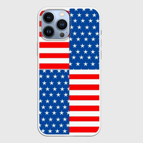 Чехол для iPhone 13 Pro Max с принтом США в городе Новоалтайск,  |  | flag | stars | usa | usa flag | америка | американский флаг | звезды | надписи | полосы | сша | флаг | флаг сша