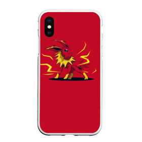 Чехол для iPhone XS Max матовый с принтом Молнии в городе Новоалтайск, Силикон | Область печати: задняя сторона чехла, без боковых панелей | detective pikachu | instinct | mystic | pikachu | pokeball | pokemon | pokemon go | valor | вейлор | детектив пикачу | инстинкт | мистик | пикачу | покебол | покемон | покемон гоу