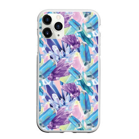 Чехол для iPhone 11 Pro матовый с принтом Кристаллы в городе Новоалтайск, Силикон |  | crystal | cute | opal | pink | purple | shining | shiny | stone | блестящий | камень | кристалл | опал | розовый | сияющий | фиолетовый