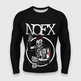 Мужской рашгард 3D с принтом NOFX в городе Новоалтайск,  |  | Тематика изображения на принте: hardcore | nofx | punk | группы | музыка | панк | панк рок | рок | ска панк | скейт панк