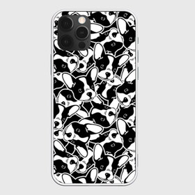Чехол для iPhone 12 Pro Max с принтом Забавные собаки в городе Новоалтайск, Силикон |  | attractive face | black | breed | cute | cutie | dog | french bulldog | friend | funny | look | puppy | white | белый | взгляд | друг | милашка | милый | пес | порода | прикольный | псина | собака | собакен | французский бульдог | черный | щено