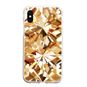 Чехол для iPhone XS Max матовый с принтом Желтые бриллианты в городе Новоалтайск, Силикон | Область печати: задняя сторона чехла, без боковых панелей | cut | diamond | gem | glitter | gold | jewel | kaleidoscope | luxury | shine | sparkle | white | yellow | алмаз | белый | блеск | бриллиант | диамант | драгоценность | драгоценный камень | желтый | золотой | калейдоскоп | люкс | огранка