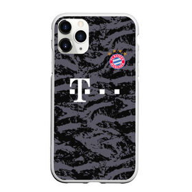 Чехол для iPhone 11 Pro матовый с принтом Bayern away gk 18-19 в городе Новоалтайск, Силикон |  | bayern | champions league | germany | munchen | бавария | германия | левандовски | лига чемпинов | мюнхен | нойер | рибери | роббен