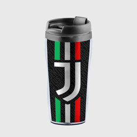 Термокружка-непроливайка с принтом JUVENTUS SPORT в городе Новоалтайск, внутренняя часть — пищевой пластик, наружная часть — прозрачный пластик, между ними — полиграфическая вставка с рисунком | объем — 350 мл, герметичная крышка | Тематика изображения на принте: cr7 | fc | football | football club | juve | juventus | ronaldo | sport | роналдо | спорт | спортивные | униформа | фирменные цвета | фк | футбол | футбольный клуб | ювентус