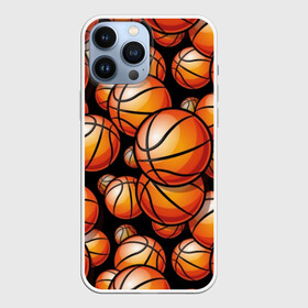 Чехол для iPhone 13 Pro Max с принтом Баскетбольные мячи в городе Новоалтайск,  |  | Тематика изображения на принте: activity | ball | basketball | black | brightness | brown | circle | color | game | illustration | orange | sport | victory | yellow | активность | апельсиновый | баскетбол | желтый | игра | иллюстрация | коричневый | круг | мяч | оранжевый | победа | спо